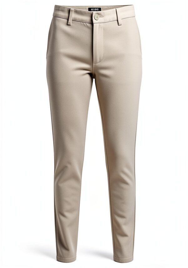 Only Sons Pantalon chino fuselé homme viscose stretch-1