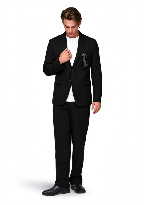 Only Sons Pantalon Homme Coupe Ample Noir Taille Multiple-4