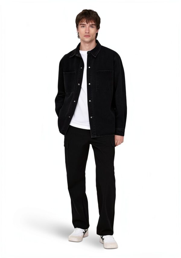 Pantalon cargo homme Bestseller tissu élastique taille-4