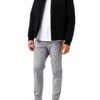 Pantalon chino homme Tapered Fit Rayures 76 polyester 20-1