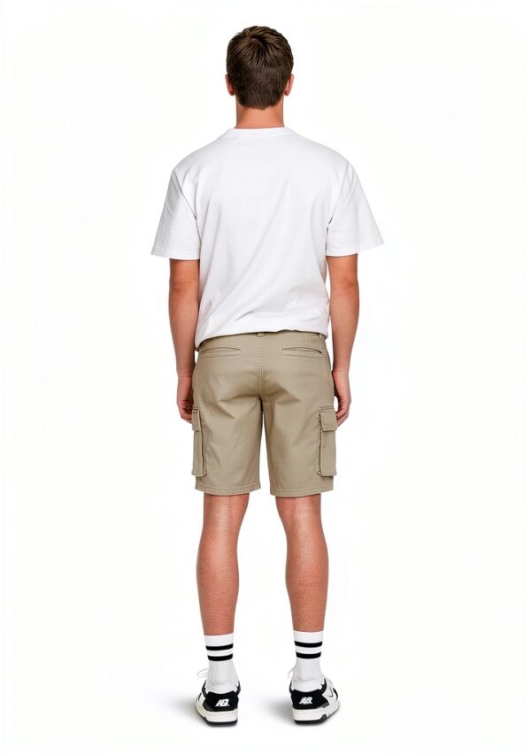 Only Sons Short Cargo Homme Coton Elasthanne Fermeture-3