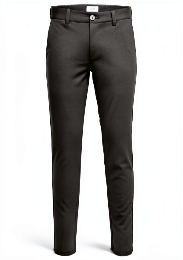 Pantalon chino Bestseller ajusté viscose polyester homme-8