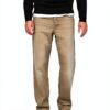 Jean homme ONLY SONS beige coupe classique confortable-2
