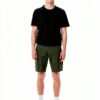 Short Cargo Bestseller Homme Coupe Classique Olive-5
