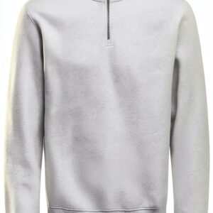 Pull ONLY homme coupe normale doublure argentée gris-0
