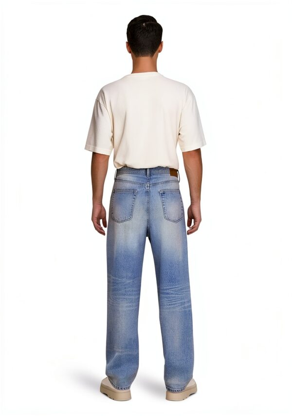 ONLY SONS Jean Homme Droit Denim Clair Tailleur-3