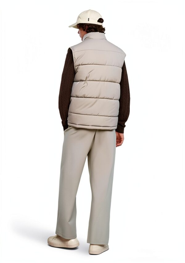 Manteau sans manches homme ONLY SONS polyester gris clair-3