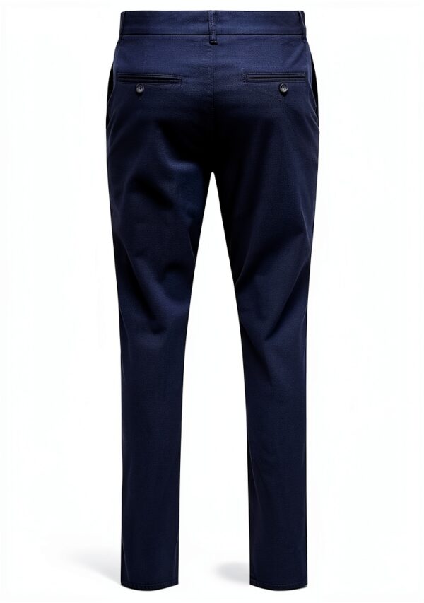 Pantalon chino homme Bestseller stretch fermeture éclair-1