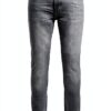 Jean Skinny Homme Coton Élasthanne Grey Denim Fit-1