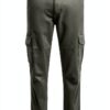Pantalon cargo coton recyclé Bestseller coupe fuselée homme-1