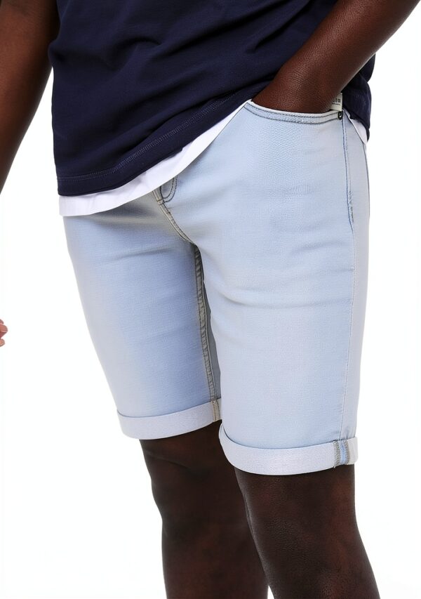 Bermuda Homme ONSPLY Bleu Denim Jog Shorts Confortable-6