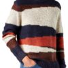Pull tricot texturé Bestseller col rond homme bleu marine-0