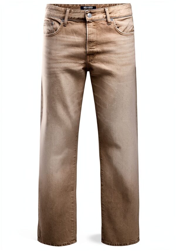 Jean homme ONLY SONS beige coupe classique confortable-0
