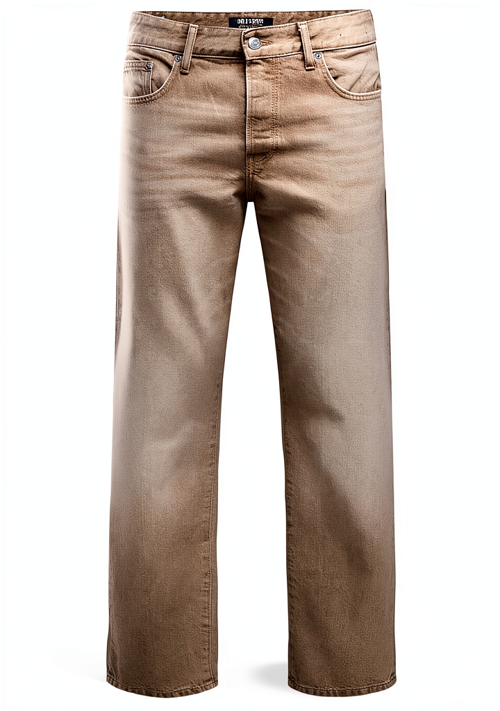 'Jean ONLY SONS beige porté dans un cadre urbain'