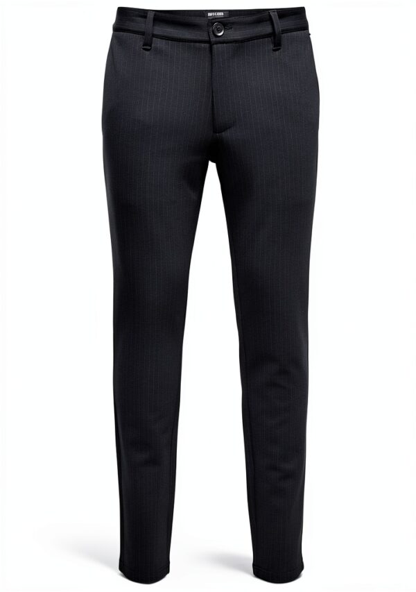 Pantalon chino homme Tapered Fit Rayures 76 polyester 20-9