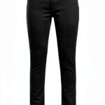 Bestseller Jean Noir Homme Taille Basse Poches Arrière-0