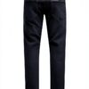 Bestseller Jean Homme Coupe Classique Denim Bleu Noir-1