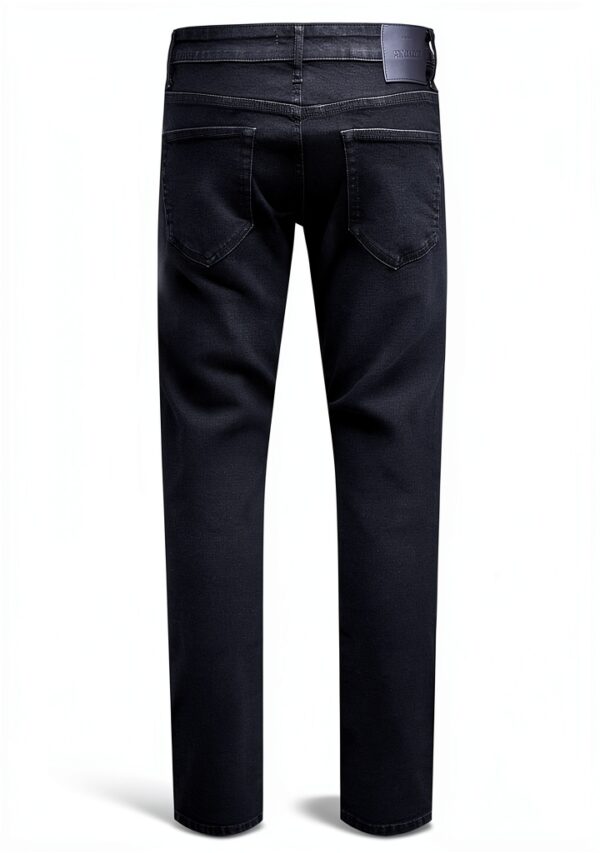 Bestseller Jean Homme Coupe Classique Denim Bleu Noir-1