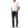 Jean slim Bestseller Homme Coton Élastique Noir Lavé-2