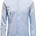 Chemise Bestseller coton ajustée homme bleu ciel tailles-0