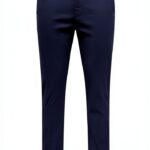 Pantalon chino homme Bestseller stretch fermeture éclair-0