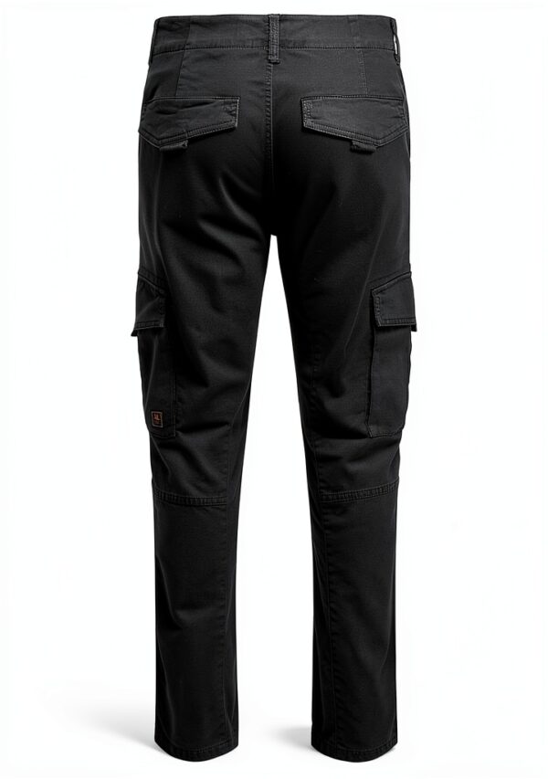 Pantalon cargo coton recyclé Bestseller coupe fuselée homme-2