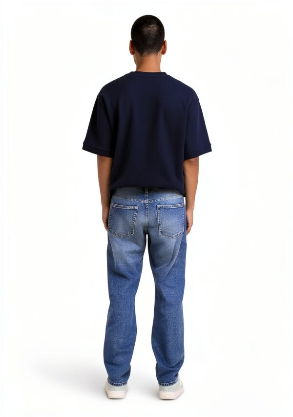 Jean Bestseller coupe droite 100 coton pour homme-3
