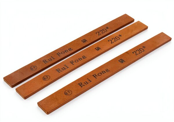 Lon0167 Pierres à aiguiser rectangle borure grain 220 3 pcs