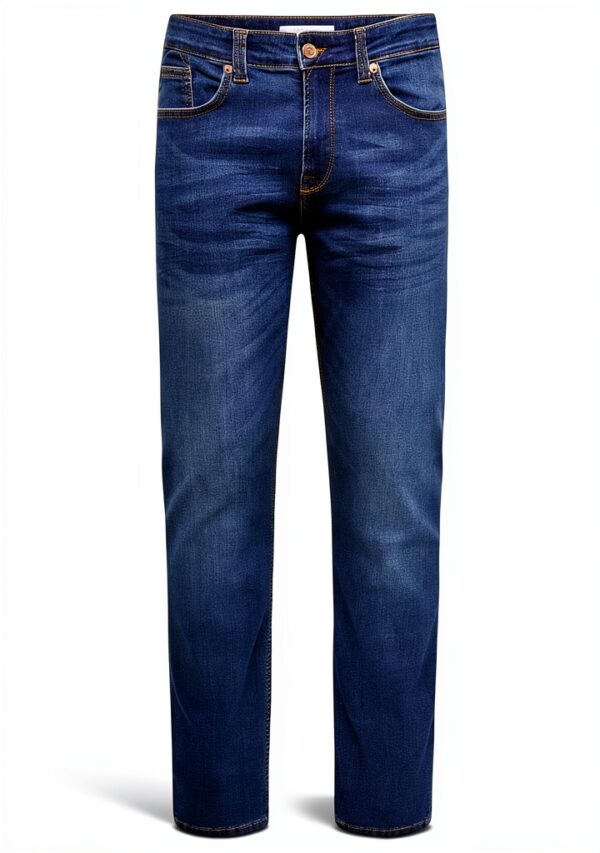 Jean slim Bestseller Homme Regular Fit Medium Blue Denim-0