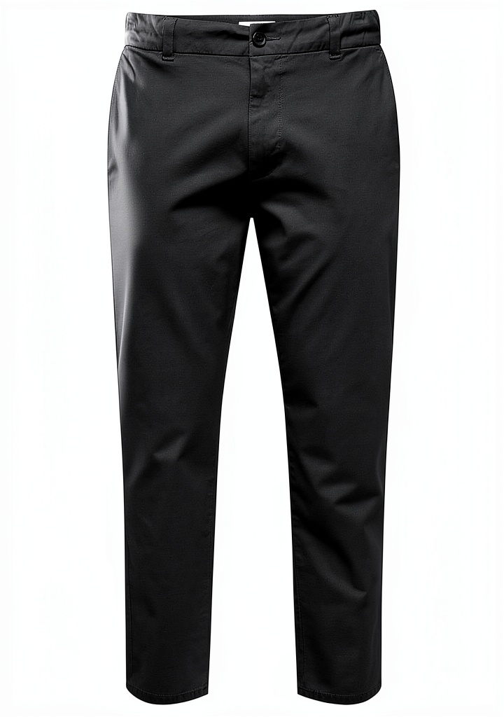 'Pantalon chino Only Sons en couleur noir sur fond neutre'