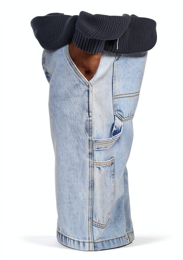 Only Sons Jean Homme Coupe Droite Denim Clair Taille Moyenne-6