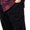 Bestseller Jean Homme Coupe Droite 100 Coton Noir Denim-5