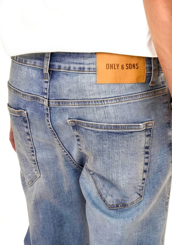 Jean ONLY SONS Homme Denim Clair Tailleur Confortable-6