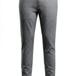 Pantalon Bestseller Coupe Ajustée Viscose Homme Robe Bleue-0