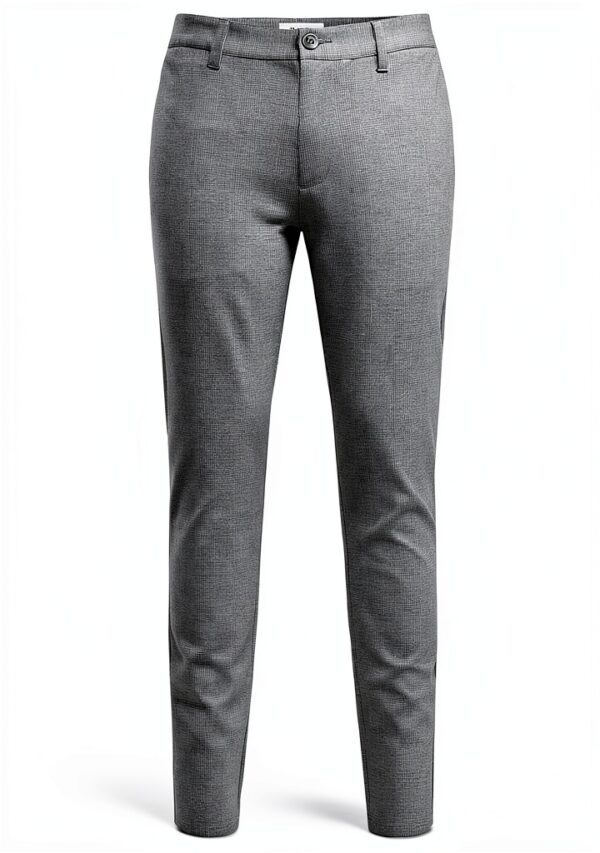 Pantalon Bestseller Coupe Ajustée Viscose Homme Robe Bleue-0