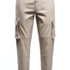 Pantalon cargo homme Bestseller coupe affinée olive-9