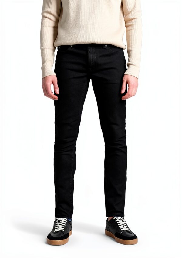 Only Sons Jean slim homme noir coton polyester élasthanne-3
