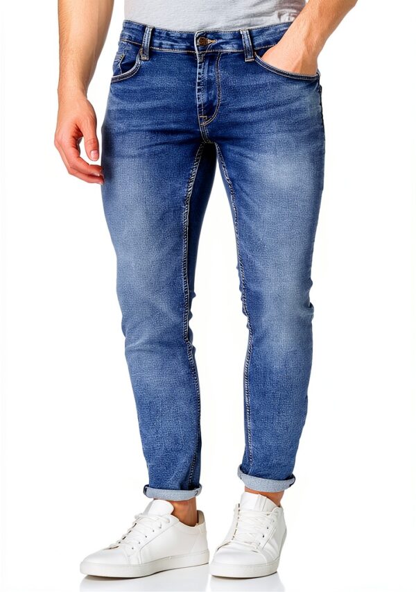 Jean coupe ajustée Only Sons Homme coton élasthanne-0