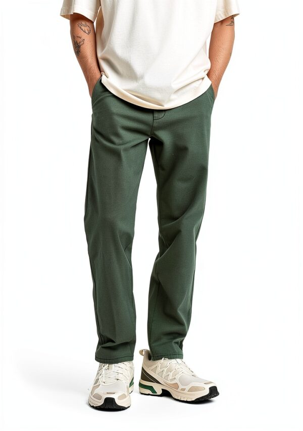 Pantalon Homme Bestseller Coton Elasthanne Coupe Normale-2