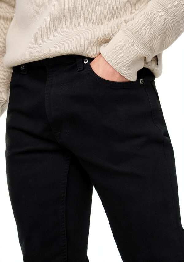 Only Sons Jean slim noir homme coton élasthanne décontracté-6