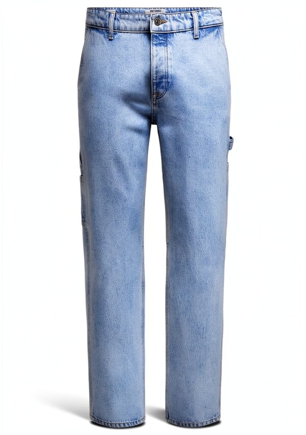 Only Sons Jean Homme Coupe Droite Denim Clair Taille Moyenne-0