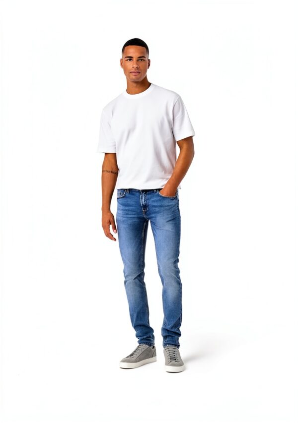 Jean coupe ajustée Only Sons Homme coton élasthanne-3