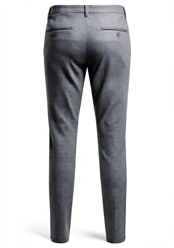 Pantalon Bestseller Coupe Ajustée Viscose Homme Robe Bleue-1