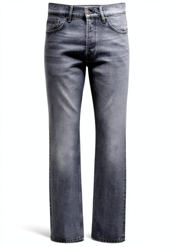 Only Sons Jean Homme Gris Coton Coupe Reguliere-1