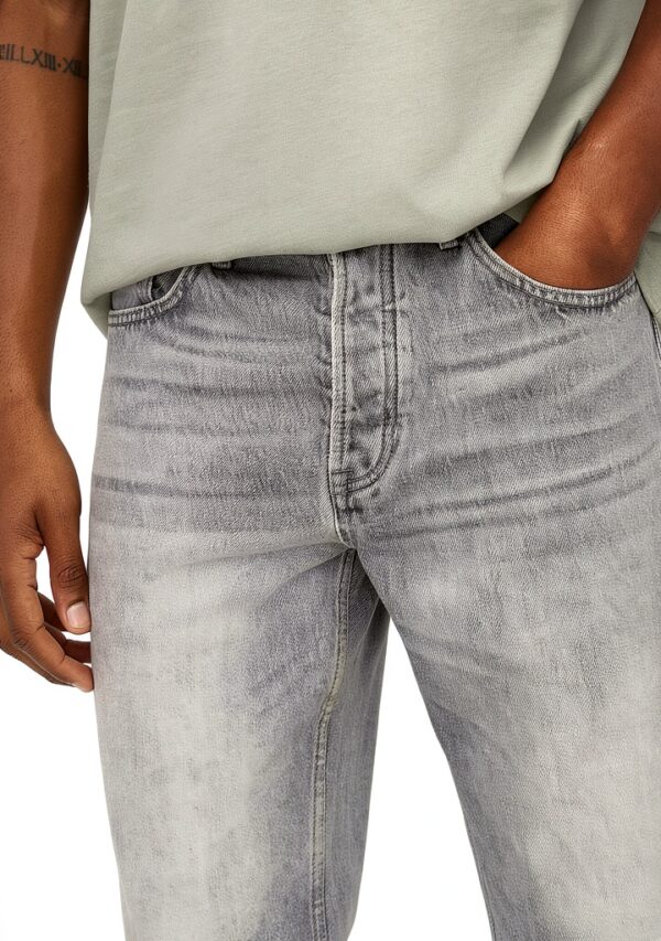 Only Sons Jean Homme Gris Coton Coupe Reguliere-6