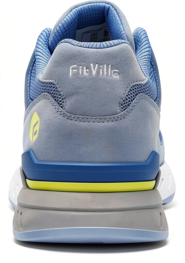 FitVille Rebound Core Baskets femme Large Rose Confort supérieur-4