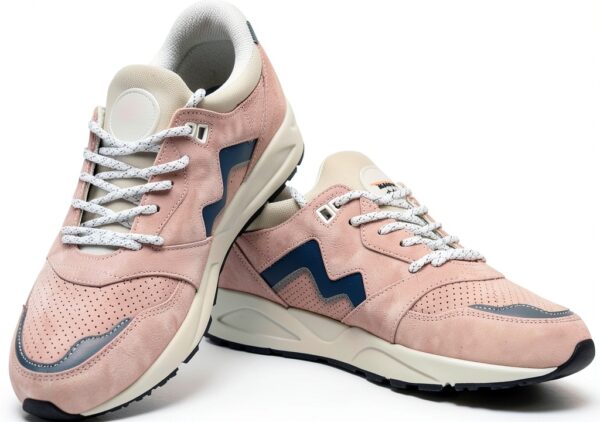 Chaussure femme ARIA 95 talon plat semelle caoutchouc fermeture lacets-8