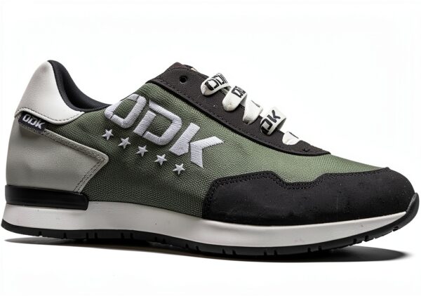 Oddeka Chaussure sport femme gris 41-45 EU - Confort pétanque-0
