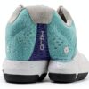Chaussure femme KH20026 talon plat fermeture lacet largeur moyen-2