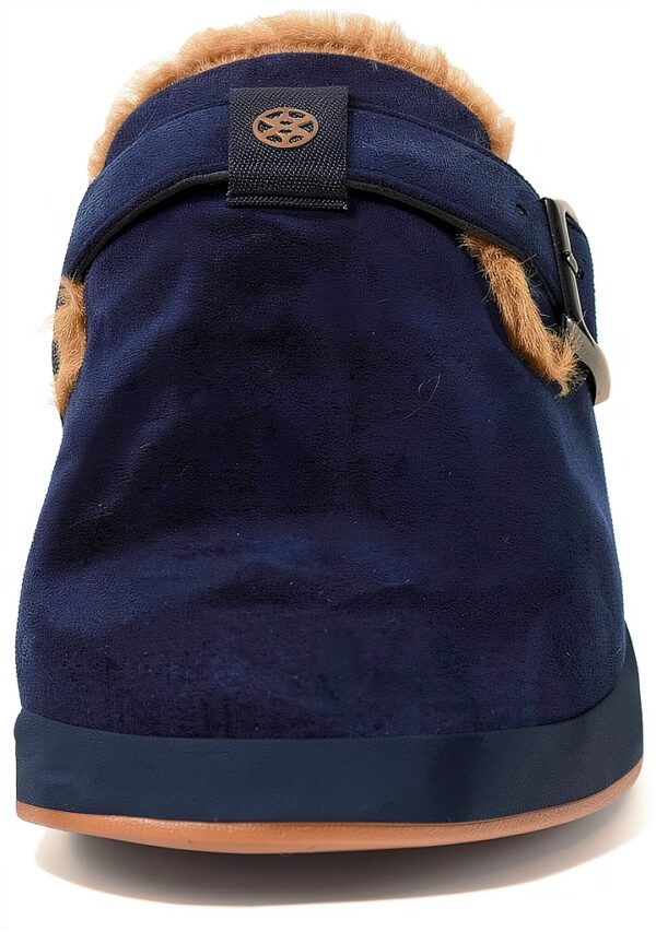 Sabots en daim hommes femmes – Doublure peluche – Multi-tailles-1